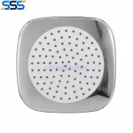 سردوش مربعی رنگ کروم - برند اس اس سپاهان