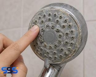 رسوبات نازل های سردوش
